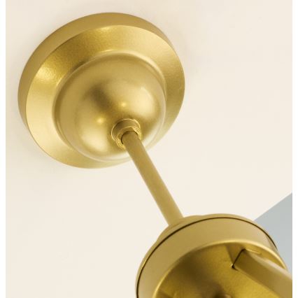 Jupiter 2110 - Полилей на тръба KASZMIR 5xE27/15W/230V бял/златист/мраморен декор