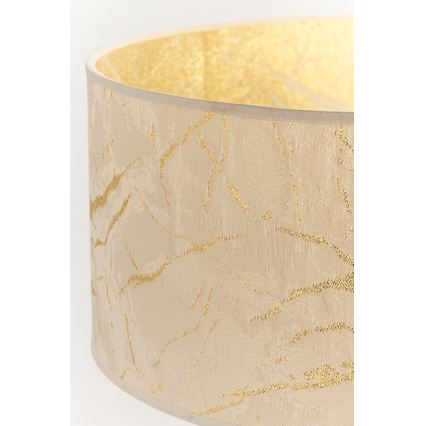 Jupiter 2112 - Настолна лампа KASZMIR 1xE27/15W/230V бяла/златна/мраморен декор