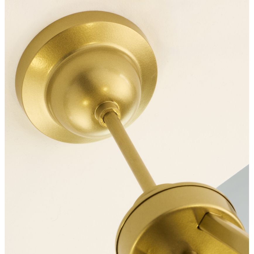 Jupiter 2114 - Полилей на штанга KASZMIR 5xE27/15W/230V син/златен