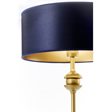 Jupiter 2116 - Настолна лампа KASZMIR 1xE27/15W/230V синя/златна