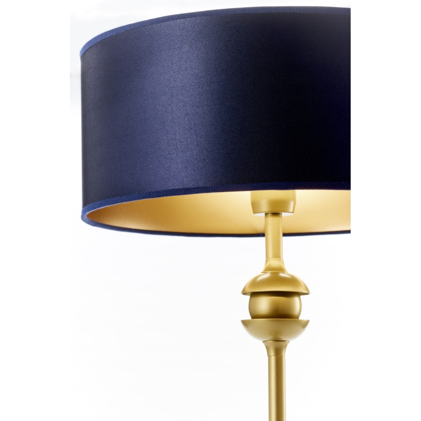 Jupiter 2116 - Настолна лампа KASZMIR 1xE27/15W/230V синя/златна