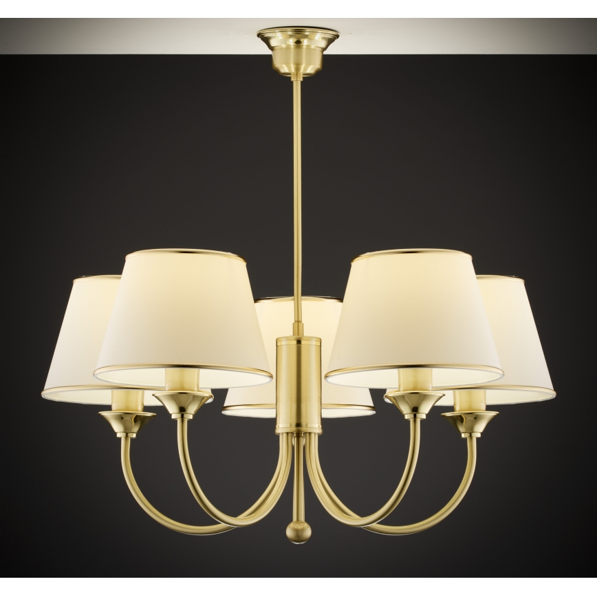 Jupiter 286 - CL 5 - Полилей на тръба Класик 5xE27/60W/230V