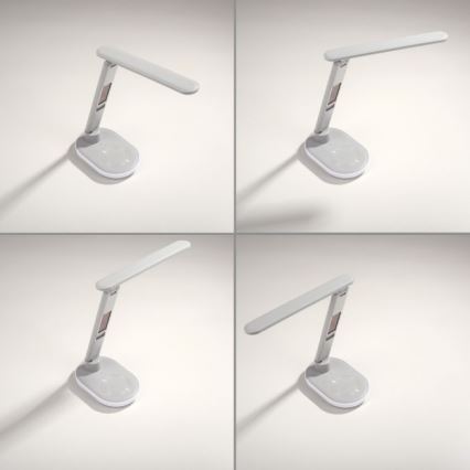 JUST LIGHT. 11018-16 - LED RGBW Лампа TINA LED/4W/230V с безжично зареждане в бяло.