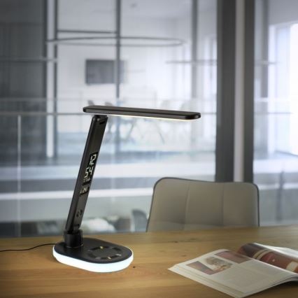 JUST LIGHT. 11018-18 - LED RGBW LED Димируема сензорна настолна лампа с безжично зареждане TINA LED/4W/230V