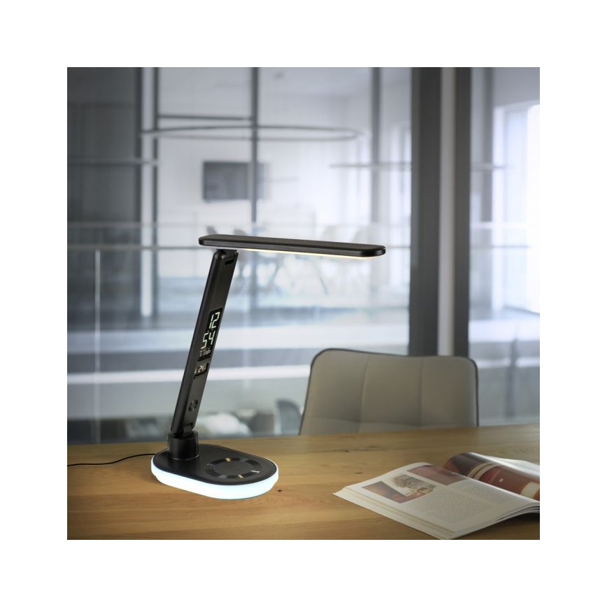 JUST LIGHT. 11018-18 - LED RGBW LED Димируема сензорна настолна лампа с безжично зареждане TINA LED/4W/230V