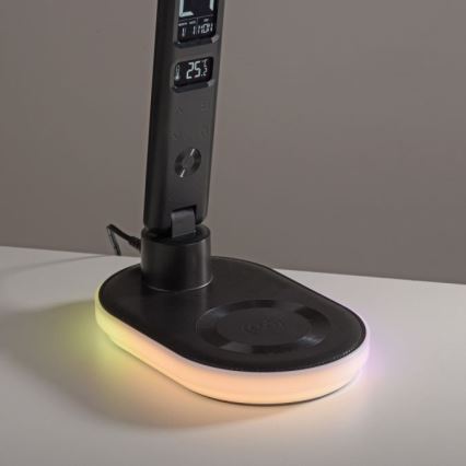 JUST LIGHT. 11018-18 - LED RGBW LED Димируема сензорна настолна лампа с безжично зареждане TINA LED/4W/230V