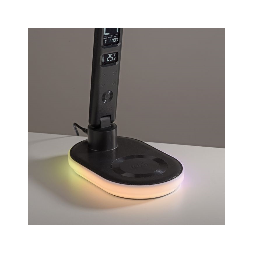 JUST LIGHT. 11018-18 - LED RGBW LED Димируема сензорна настолна лампа с безжично зареждане TINA LED/4W/230V