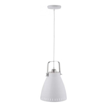 JUST LIGHT. 11060-16 - Пендел EVA 1xE27/60W/230V Ø 26,5 см бял