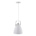 JUST LIGHT. 11060-16 - Пендел EVA 1xE27/60W/230V Ø 26,5 см бял