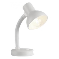 JUST LIGHT. 11080-16 - Гъвкава настолна лампа FLEXI 1xE27/25W/230V бяла