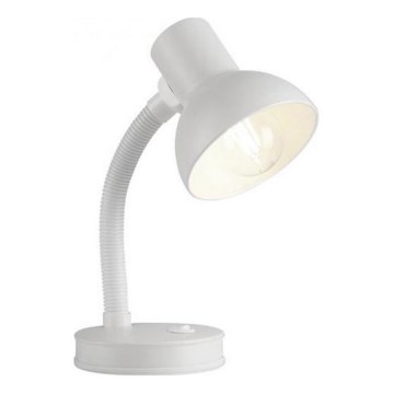 JUST LIGHT. 11080-16 - Гъвкава настолна лампа FLEXI 1xE27/25W/230V бяла