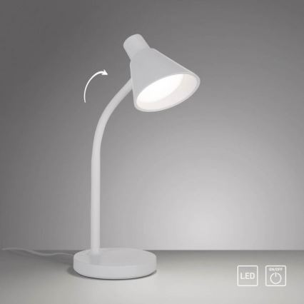 JUST LIGHT. 11248-16 - LED Гъвкава настолна лампа PIXIE LED/4,5W/230V бяла