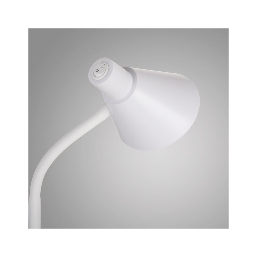 JUST LIGHT. 11248-16 - LED Гъвкава настолна лампа PIXIE LED/4,5W/230V бяла