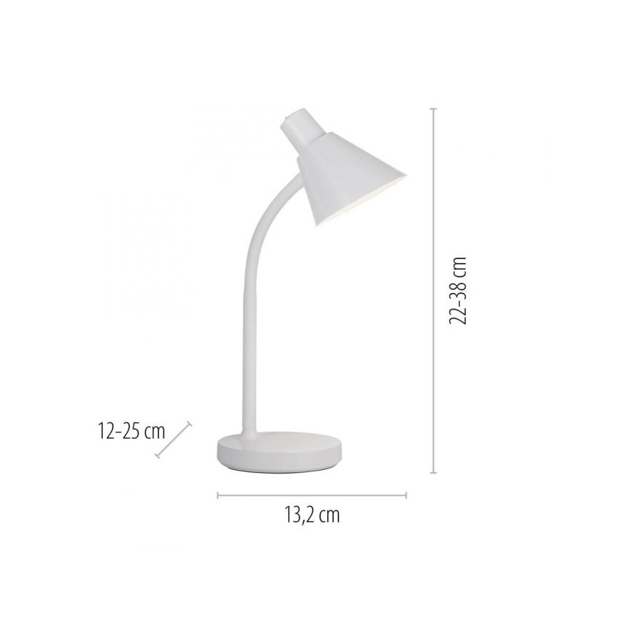 JUST LIGHT. 11248-16 - LED Гъвкава настолна лампа PIXIE LED/4,5W/230V бяла