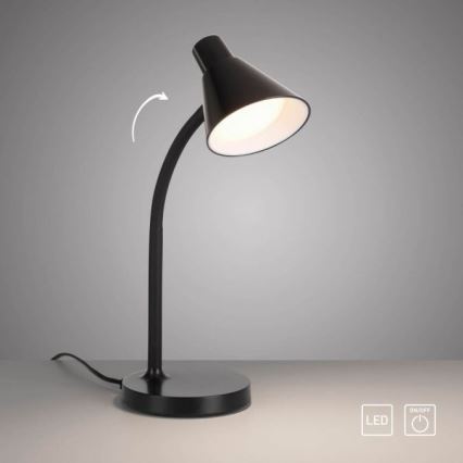JUST LIGHT. 11248-18 - Гъвкава LED настолна лампа PIXIE LED/4,5W/230V черна