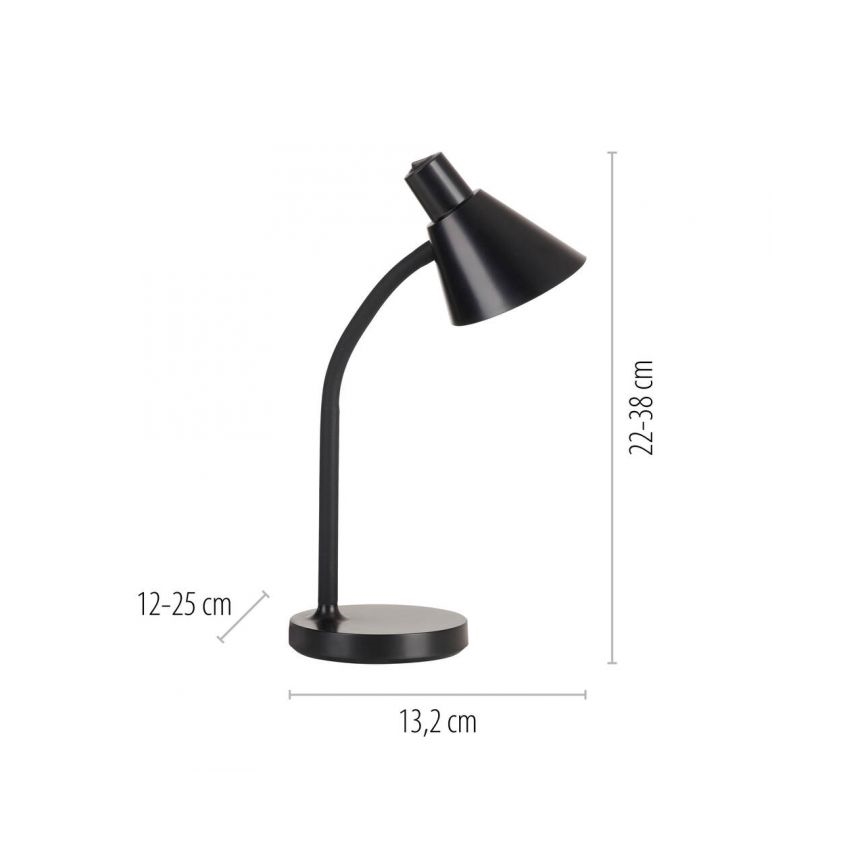 JUST LIGHT. 11248-18 - Гъвкава LED настолна лампа PIXIE LED/4,5W/230V черна