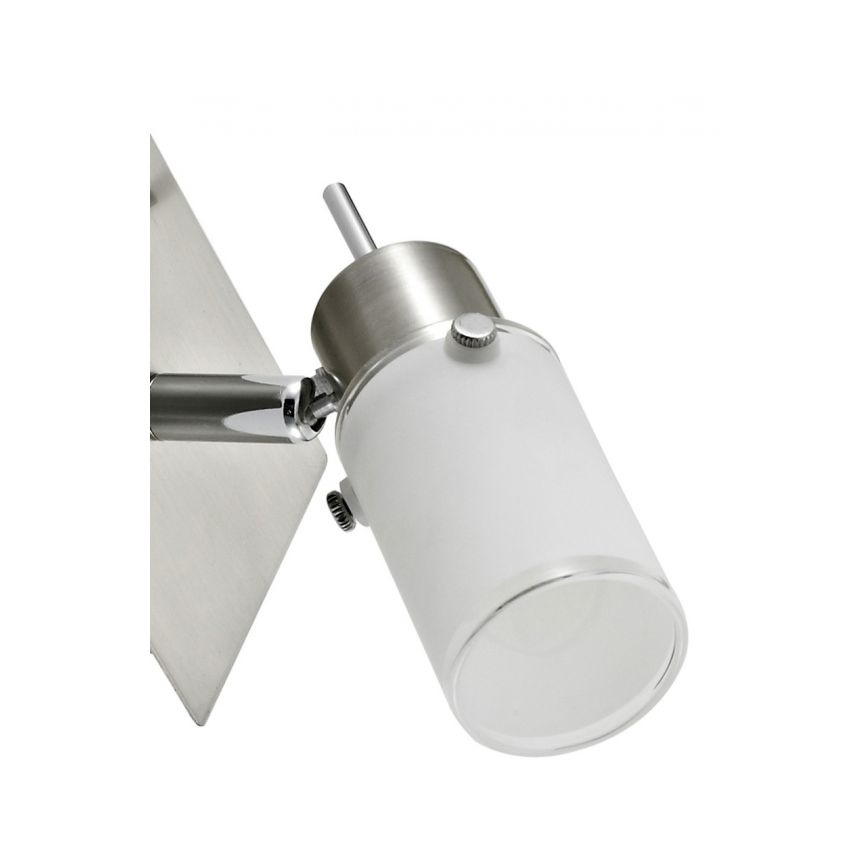 JUST LIGHT. 11931-55 - LED Стенен спот MAX 1xGU10/4W/230V матов хром