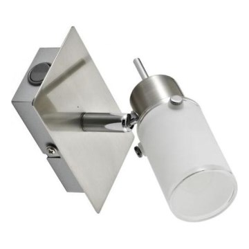 JUST LIGHT. 11931-55 - LED Стенен спот MAX 1xGU10/4W/230V матов хром