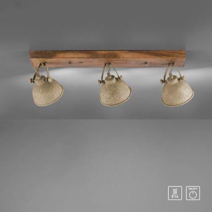 JUST LIGHT. 11983-39 - Спот SAMIA 3xE14/40W/230V
