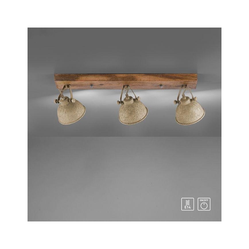 JUST LIGHT. 11983-39 - Спот SAMIA 3xE14/40W/230V