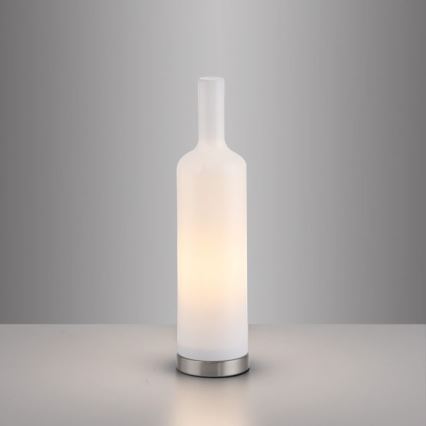JUST LIGHT. 14006-16 - Настолна лампа BOTTLE 1xE14/25W/230V бяла