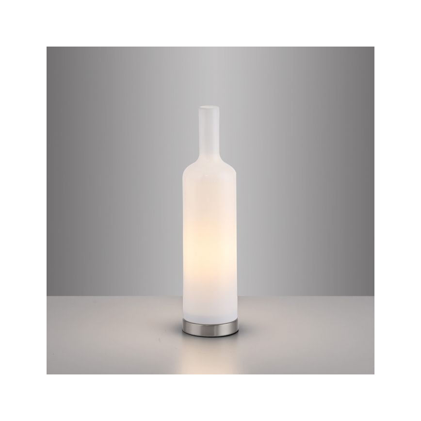 JUST LIGHT. 14006-16 - Настолна лампа BOTTLE 1xE14/25W/230V бяла