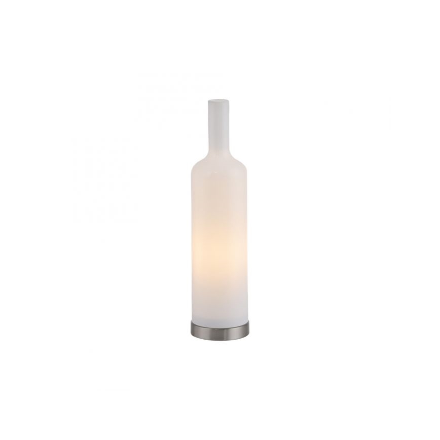 JUST LIGHT. 14006-16 - Настолна лампа BOTTLE 1xE14/25W/230V бяла