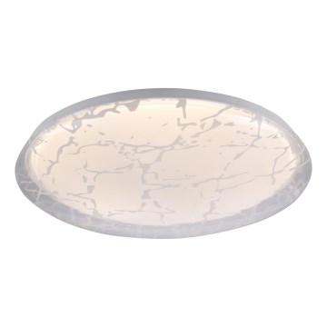 JUST LIGHT. 14008-16 - Димируемо таванно осветително тяло ART PLAFO LED/20W/230V 2700-6500K Ø 38 см бяло + дистанционно управление