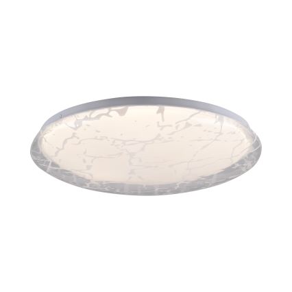 JUST LIGHT. 14008-16 - Димируемо таванно осветително тяло ART PLAFO LED/20W/230V 2700-6500K Ø 38 см бяло + дистанционно управление