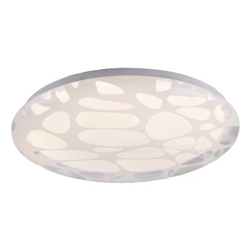 JUST LIGHT. 14009-16 - димируемо LED таванно осветително тяло ART PLAFO LED/20W/230V 2700-6500K Ø 38 см бяло + дистанционно управление