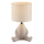 JUST LIGHT. 14190-39 - Настолна лампа TED 1xE27/25W/230V бежова