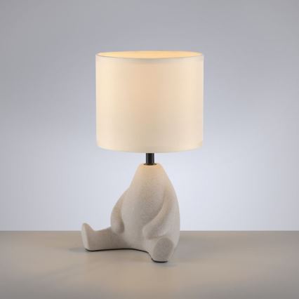 JUST LIGHT. 14190-39 - Настолна лампа TED 1xE27/25W/230V бежова