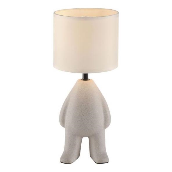 JUST LIGHT. 14191-39 - Бежова настолна лампа TED 1xE27/25W/230V