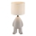 JUST LIGHT. 14191-39 - Бежова настолна лампа TED 1xE27/25W/230V