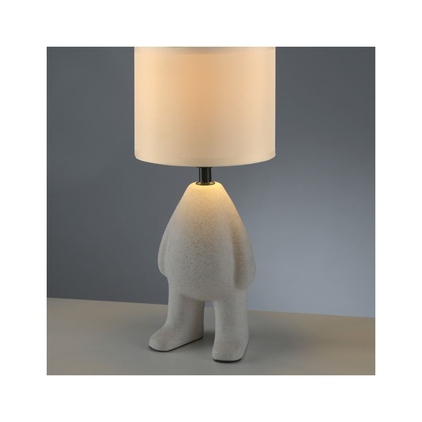 JUST LIGHT. 14191-39 - Бежова настолна лампа TED 1xE27/25W/230V