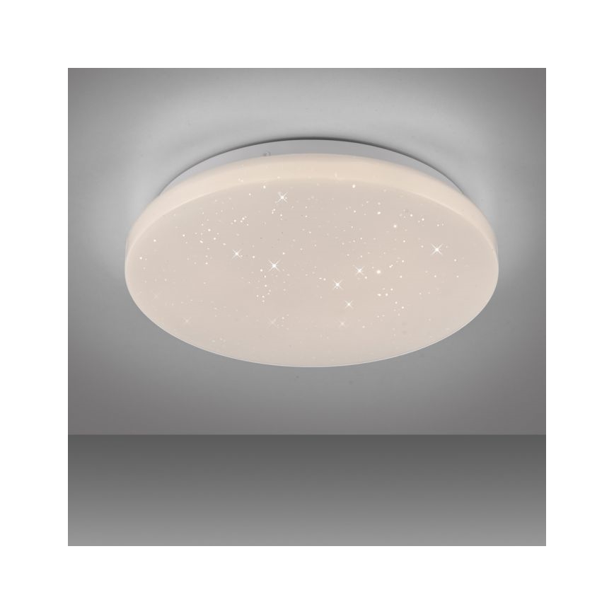 JUST LIGHT. 14275-16 - LED Плафониера URANUS LED/10W/230V Ø 26 см бял