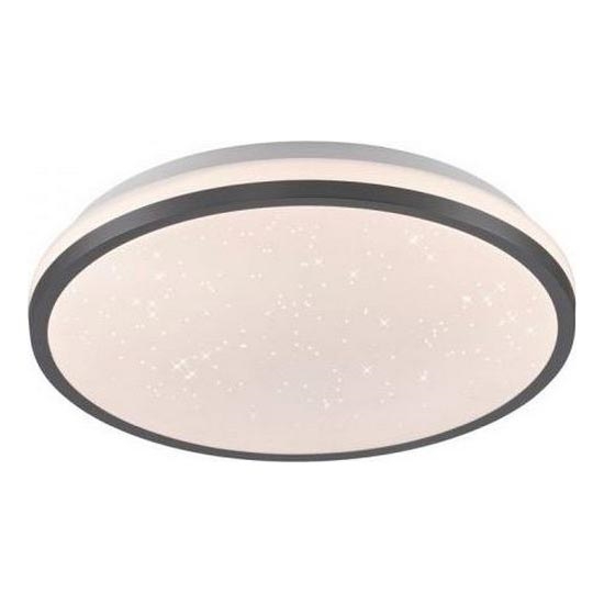 JUST LIGHT. 14293-18 - LED Димируем плафон KYLE LED/10W/230V Ø 28 см черен
