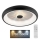 JUST LIGHT. 14384-18 - LED Димируем плафон VERTIGO LED/29W/230V 2700-5000K черен + дистанционно управление