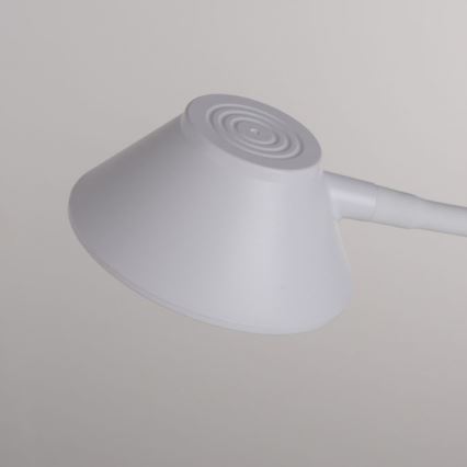 JUST LIGHT. 14414-16 - LED Димируема гъвкава сензорна настолна лампа с безжично зареждане PUCKI LED/4,5W/230V бяла