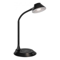 JUST LIGHT. 14414-18 - LED Димируема гъвкава сензорна настолна лампа с безжично зареждане PUCKI LED/4,5W/230V черна