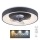 JUST LIGHT. 14644-18 - LED Димируем плафон с вентилатор VENIKA LED/36W/230V Ø 48,6 см 2700-5000K + дистанционно управление