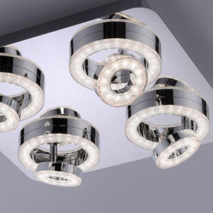JUST LIGHT. 14662-17 - LED RGBW Димируем спот TIM LOLASMART 4xLED/5,9/230V 2700-5000K + дистанционно управление