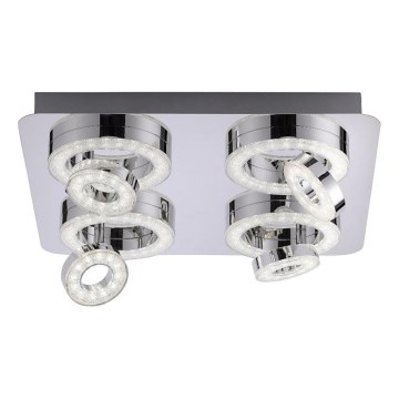 JUST LIGHT. 14662-17 - LED RGBW Димируем спот TIM LOLASMART 4xLED/5,9/230V 2700-5000K + дистанционно управление