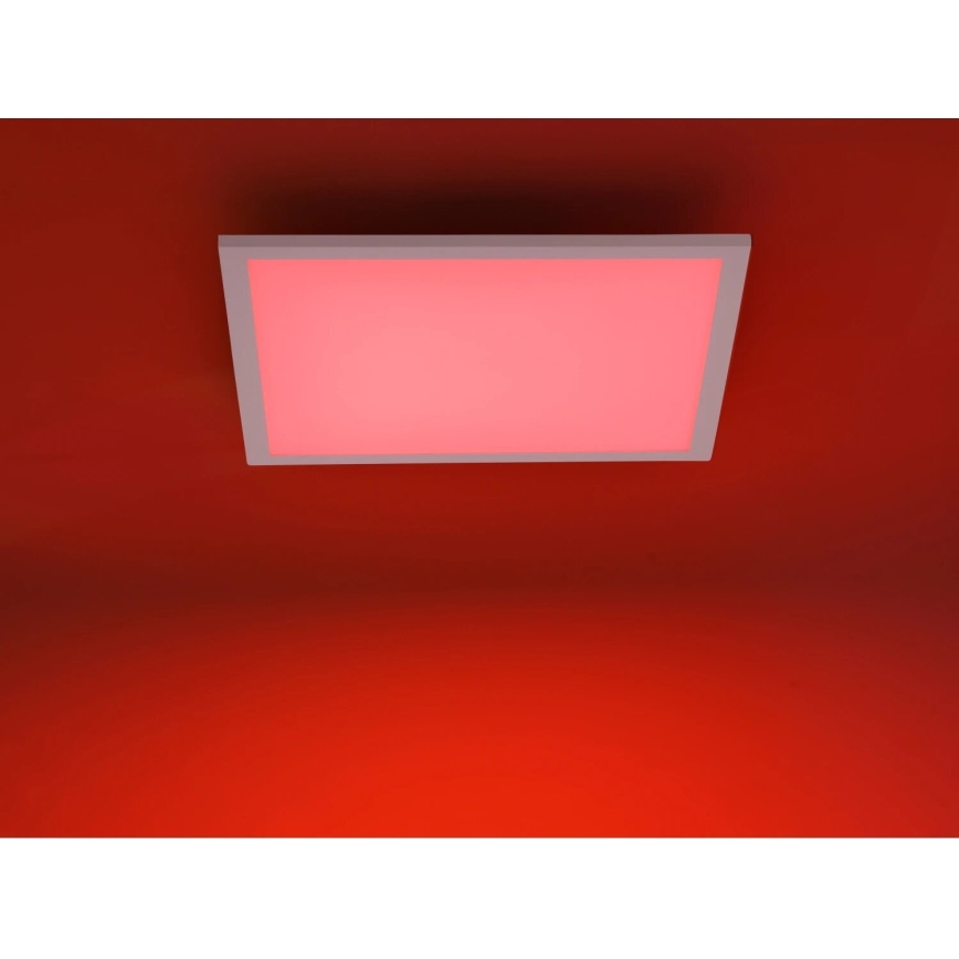 JUST LIGHT. 14681-16 - LED RGB Димируем панел за повърхностен монтаж LOLA FLAT LED/28W/230V 2700-5000K + дистанционно управление