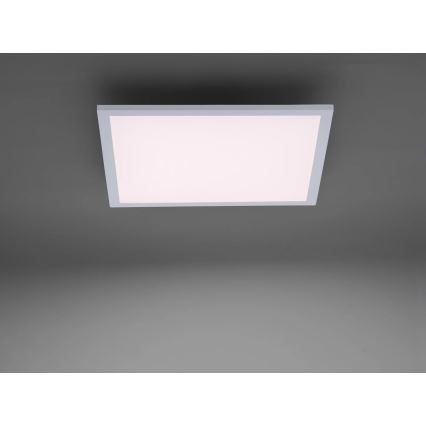 JUST LIGHT. 14681-16 - LED RGB Димируем панел за повърхностен монтаж LOLA FLAT LED/28W/230V 2700-5000K + дистанционно управление