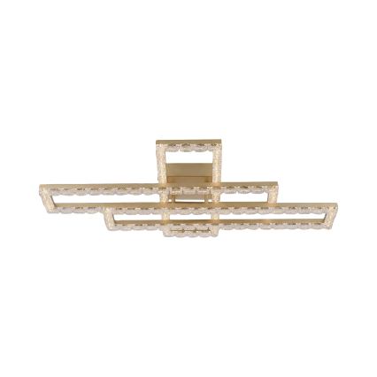 JUST LIGHT. 14733-60 - LED Таванно осветително тяло GLITRA LED/35W/230V 57,25x72,05 см златисто