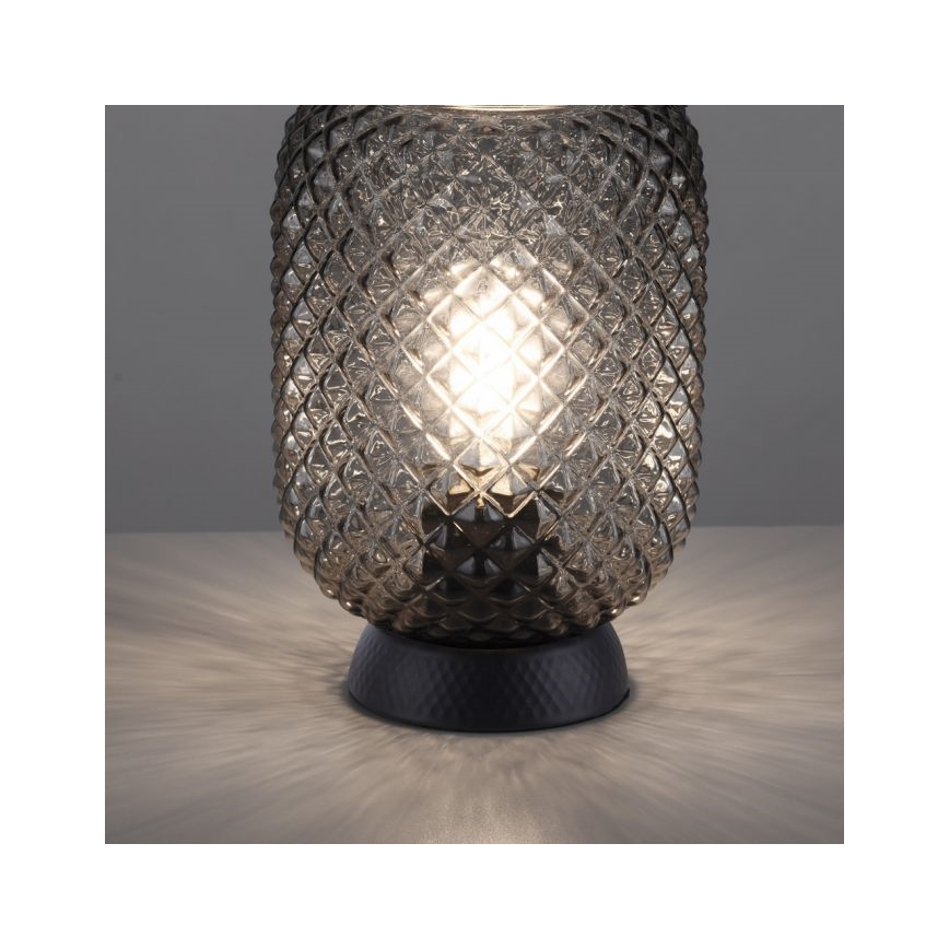 JUST LIGHT. 14906-18 - Настолна лампа REISHI 1xE27/40W/230V черен