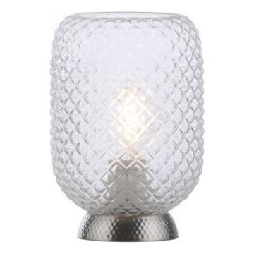 JUST LIGHT. 14906-55 - Настолна лампа REISHI 1xE27/40W/230V матов хром