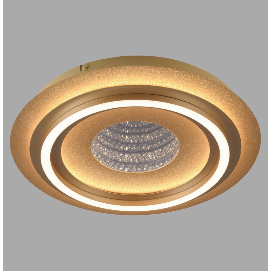 JUST LIGHT. 15089-60 - LED Таванно осветително тяло CICHIO LED/36W/230V Ø 40 см златисто