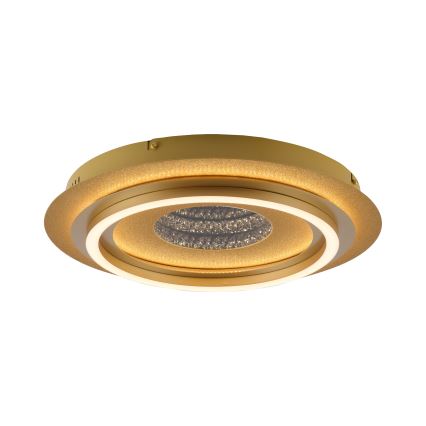 JUST LIGHT. 15089-60 - LED Таванно осветително тяло CICHIO LED/36W/230V Ø 40 см златисто